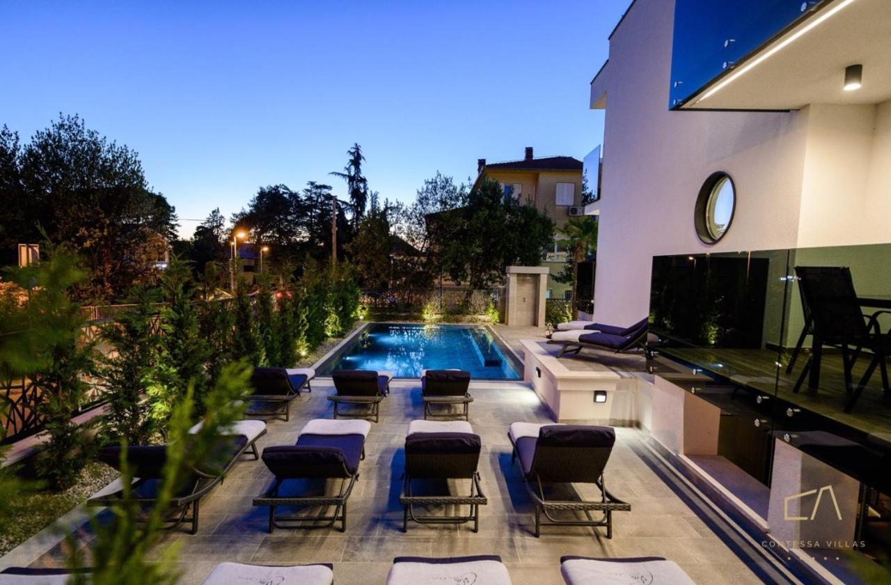 Luxury Apartments In Villa Curiera Malinska Rum bild
